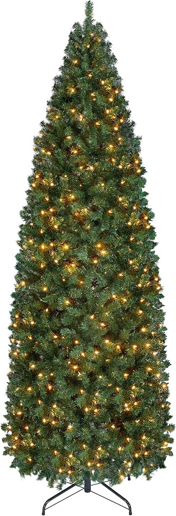 Pre-lit Pencil Christmas Tree