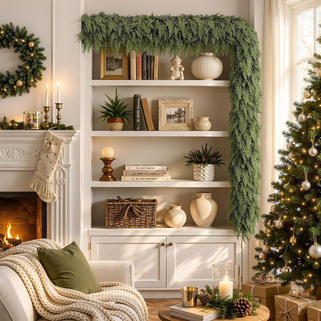 Encrypting Real Touch &Full Cedar Garland