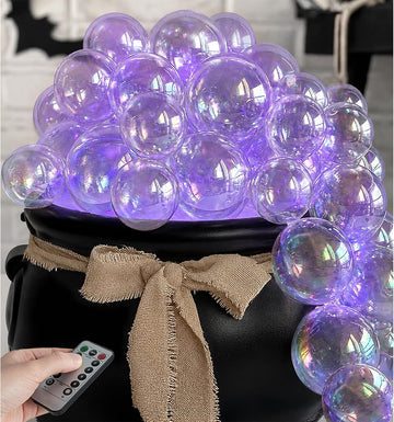 Halloween Decorations Indoor - DIY Bubbling Cauldron Set Decor