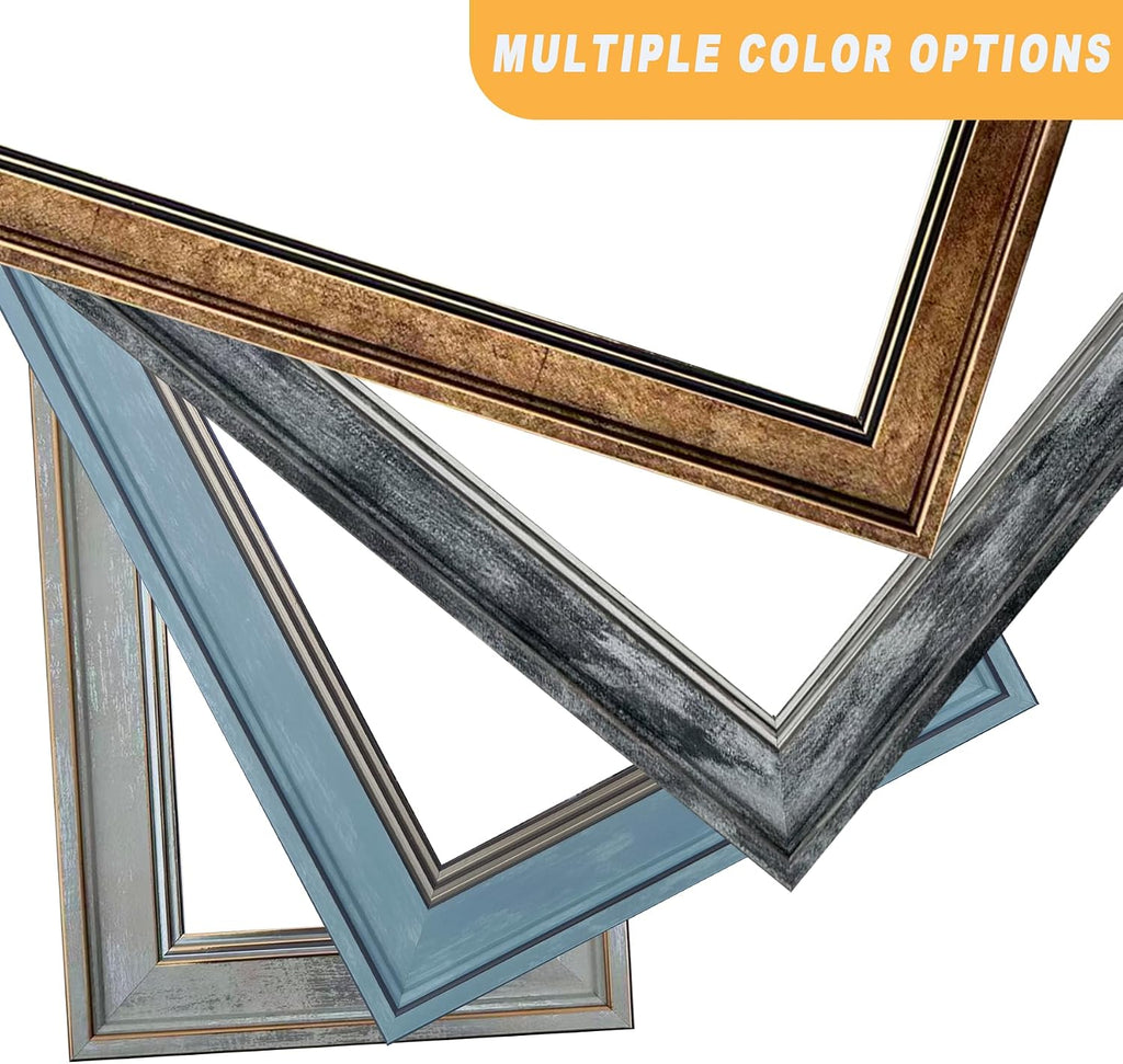 Picture Frames Collage Wall Decor 10-Pack, Gallery Wall Frame Set with 11x14 8x10 5x7 4x6 Frames in 4 Different