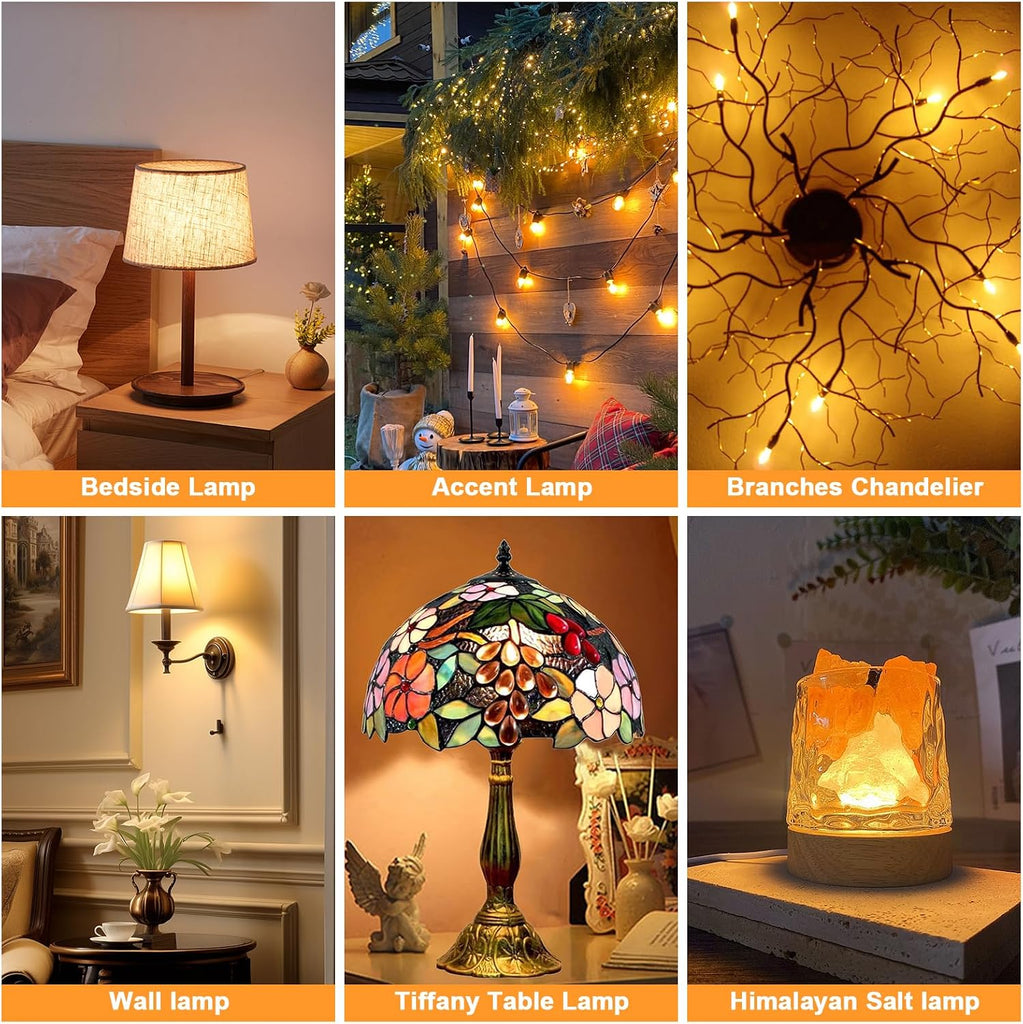 E12 LED Bulb 2W Night Light 15 Watt Type b Bulbs Compact Warm White 3000K
