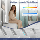 Eridanus One Piece Smart Toilet with Bidet Built in, Electric Bidets with Warm Water Sprayer and Air Dryer