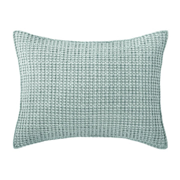 Mills Waffle - Standard Sham - Waffle - Spa - Sham (26x20in.) - Cotton
