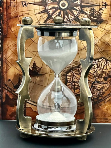 Hourglass Timer Décor - Victoria Style Decorative Hourglass Décor Kitchen Decor - Gift and Collection, Weeding Gifts