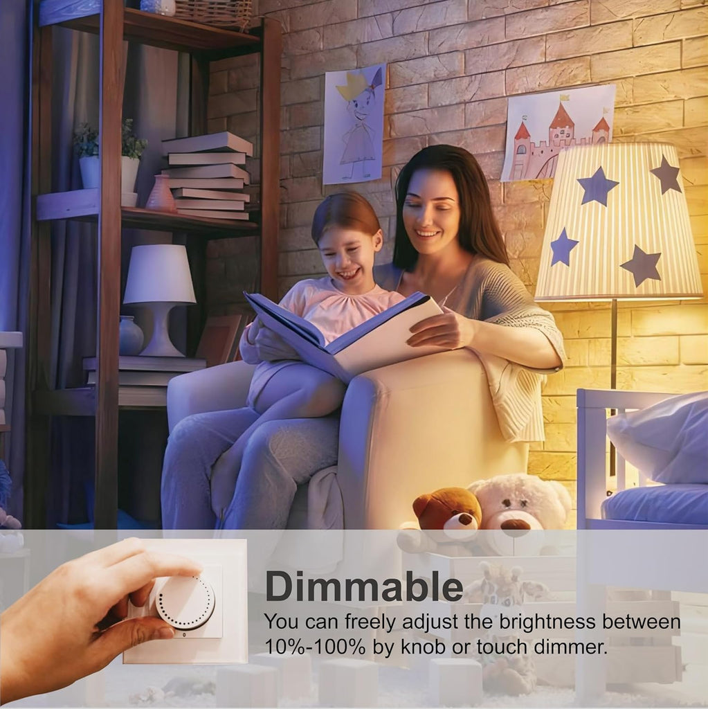 MR16 GU10 LED Light Bulb Dimmable, 75W Equivalent, 750 Lumens Daylight White 5000K Flicker-Free, 7W Energy Efficient