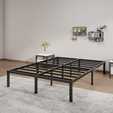 Metal Bed Frame Full - 14 Inch Heavy-Duty Full Platform Bed Frame No Box Spring Needed, Easy Assembly, Noise-Free