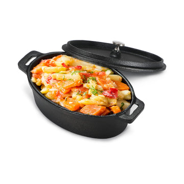 0.63-Qt. Mini Casserole, Pre-Seasoned Cast Iron