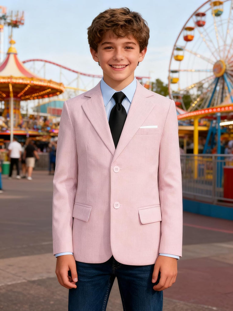 Boys Blazers Casual Suit Jackets for Kids Sport Coat Formal Dress Jackets