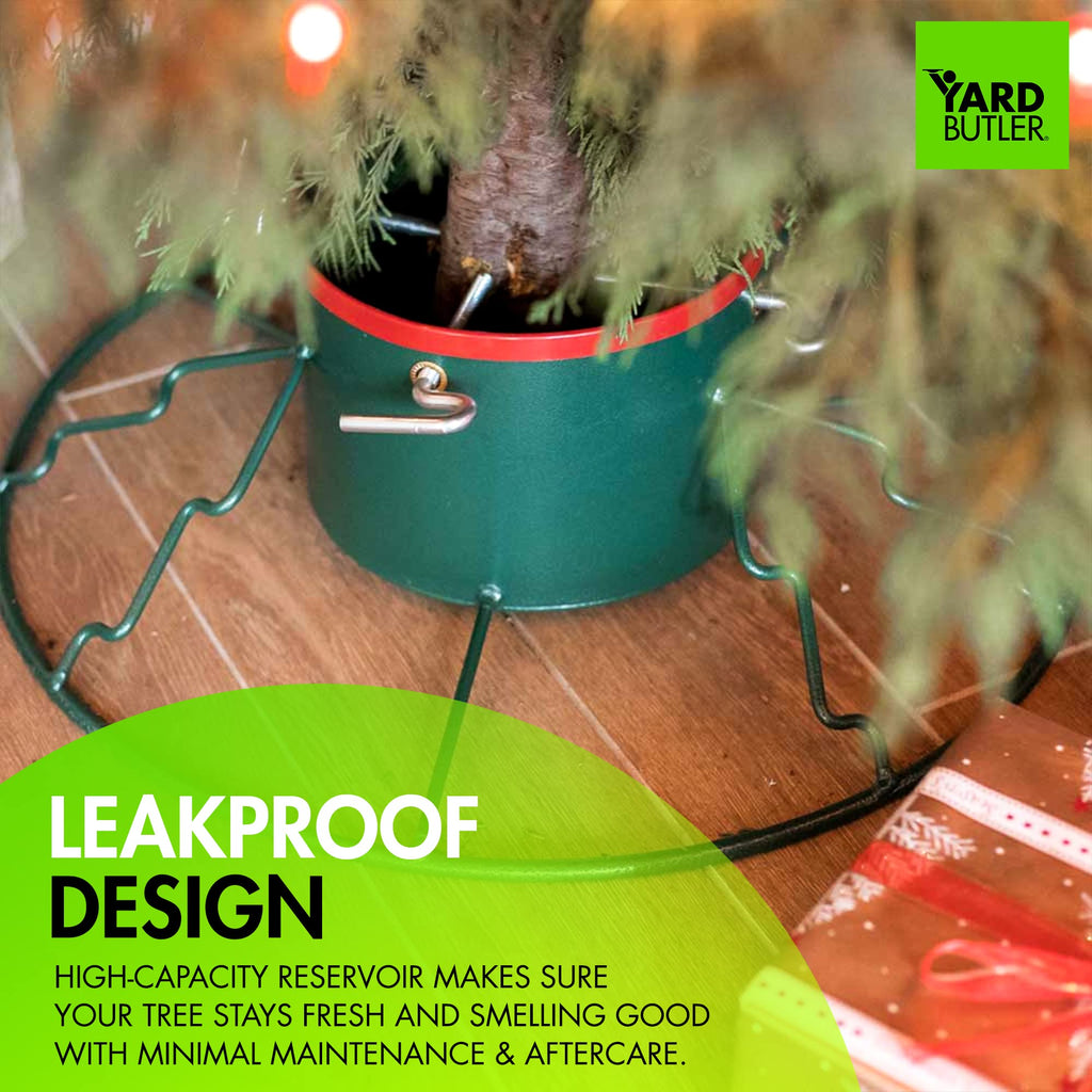 Christmas Tree Stand for 6-11' Trees, Green