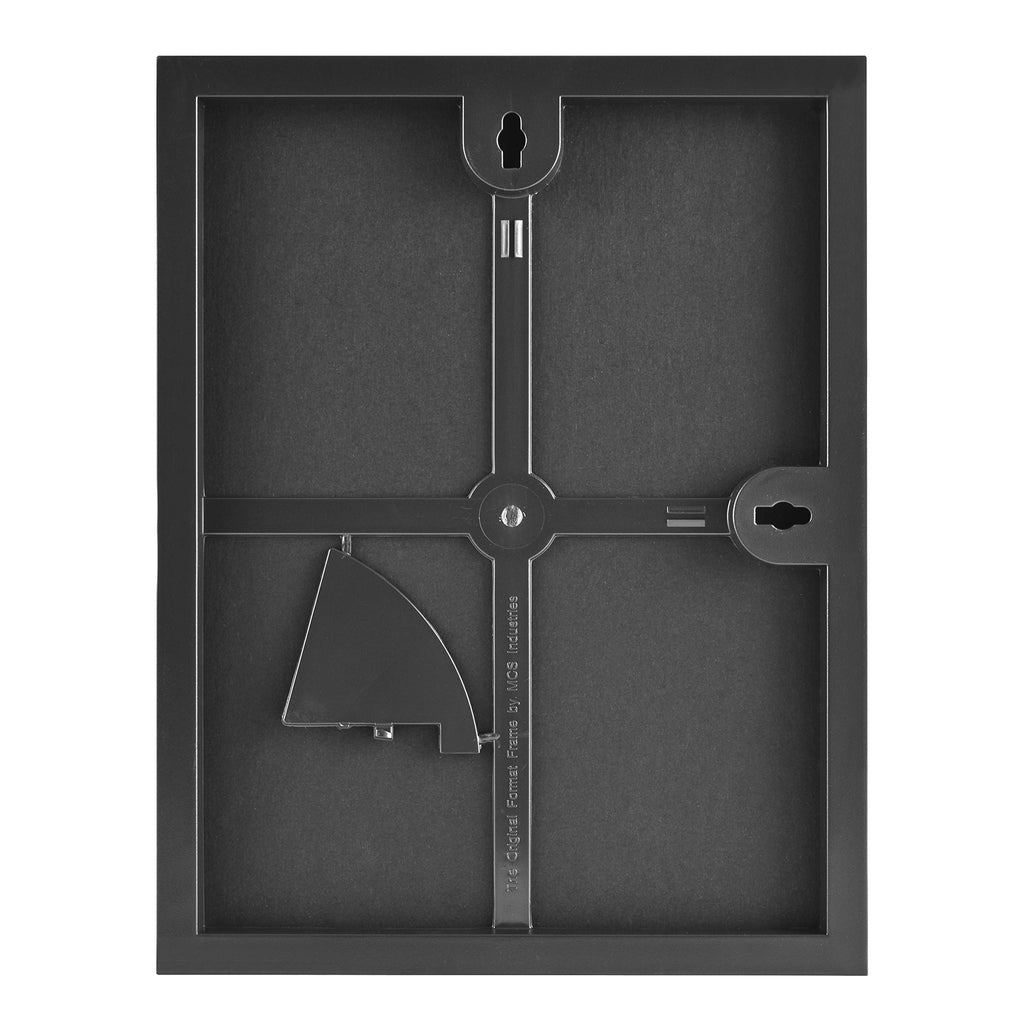 Format Diploma Frame, 8.5x11, Black, Tabletop Easel, 6-Pack