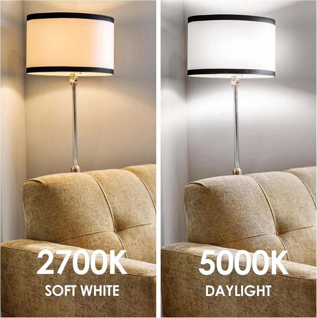 150 Watt LED Light Bulb, Super Bright A21 Daylight 5000K, Non-Dimmable, 2300lm, High Lumen Light Bulbs, UL Listed