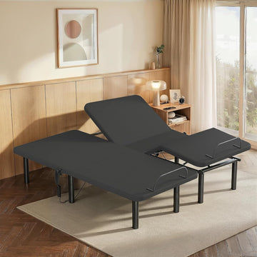 Amada Split King Adjustable Bed Frame with Head and Foot Incline