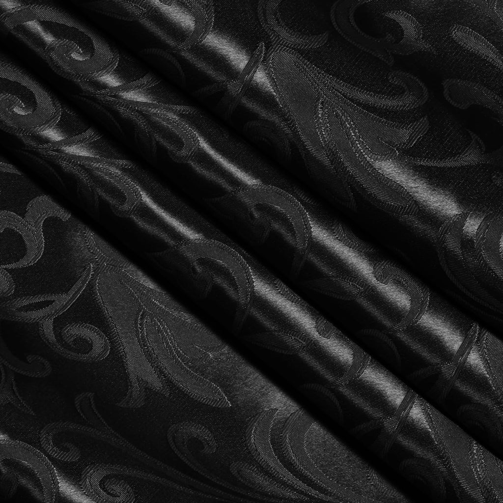 Black Satin Fabric by The Yard, 60" Wide, 10 Yards