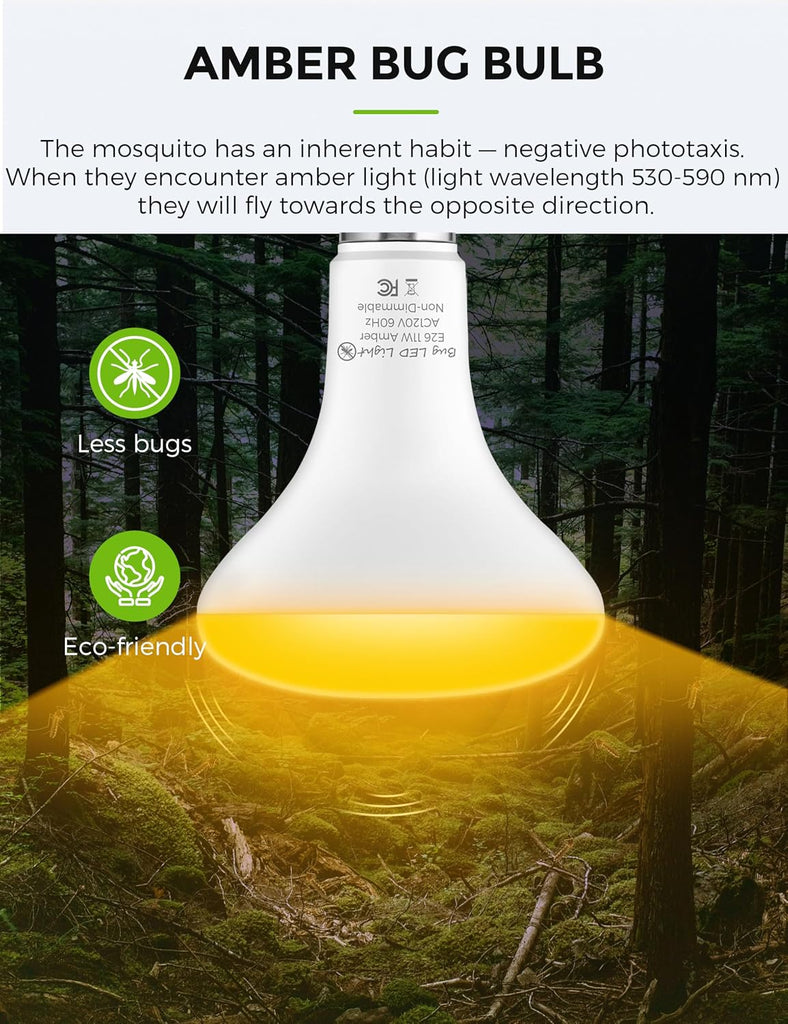 Yellow Bug Light Bulbs Outdoor