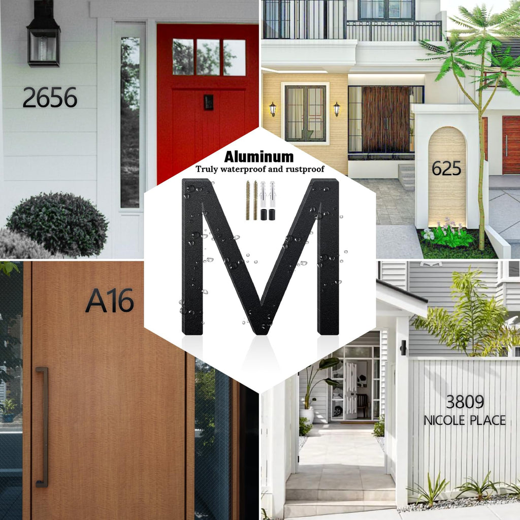 20 Inch Floating House Numbers for Outside, Address Numbers