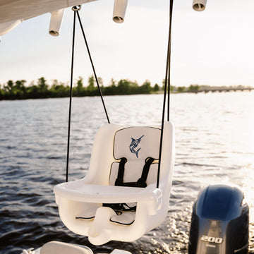 Marine-Grade Baby Swing Seat - Outdoors for Boats, Porches, Swing Sets - Heavy-Duty for Ages 6 Months to 4 Years