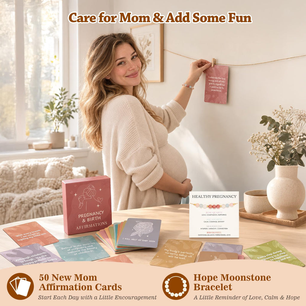 Mom Gifts Basket: Expecting Care & Funny Pregnancy Package