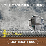 5x7 Area Rugs for Living Room Rug Washable: Modern Rug for Dining Room Bedroom Carpet Non Slip Low Pile 5 by 7 Indoor