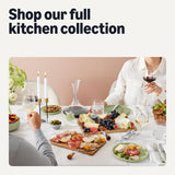 Glazed Stoneware Dinnerware, 12-Piece Set, 4 Full Place Settings, Microwave and Dishwasher-Safe, Olive