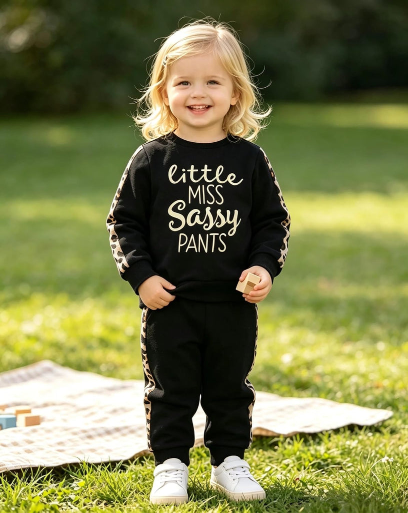 Toddler Baby Girl Fall Clothes Sweatshirt Pants 2Pcs Outfits