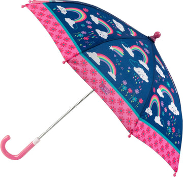 Joseph, Toddler and Little Kid Umbrella with Pinch Free Closure and Colorful Design
