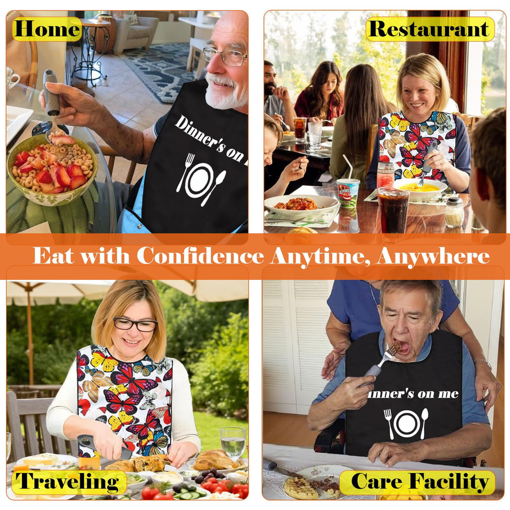 Adaptive Utensils - 4pcs Weighted Utensils Set (2.5oz Each) for Hand Tremors, Elderly, Parkinson's, Arthritis