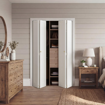 Bifold Closet Door for 48" x 80" Opening, 1-Panel Bi-fold Door