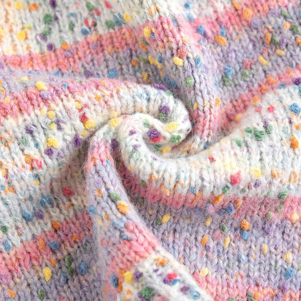 Toddler Girls Knit Cardigan,Long Sleeve Sweater