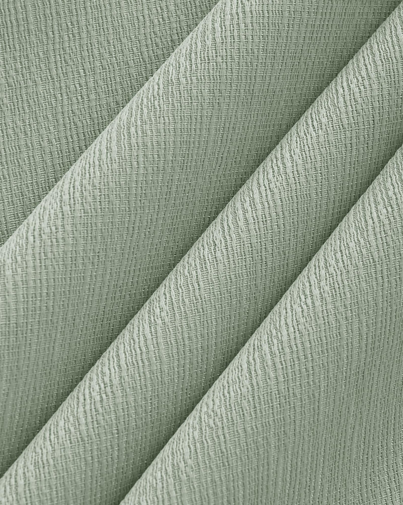 Sage Green Square Tablecloth Waterproof, Slub Textured, 2-Pack