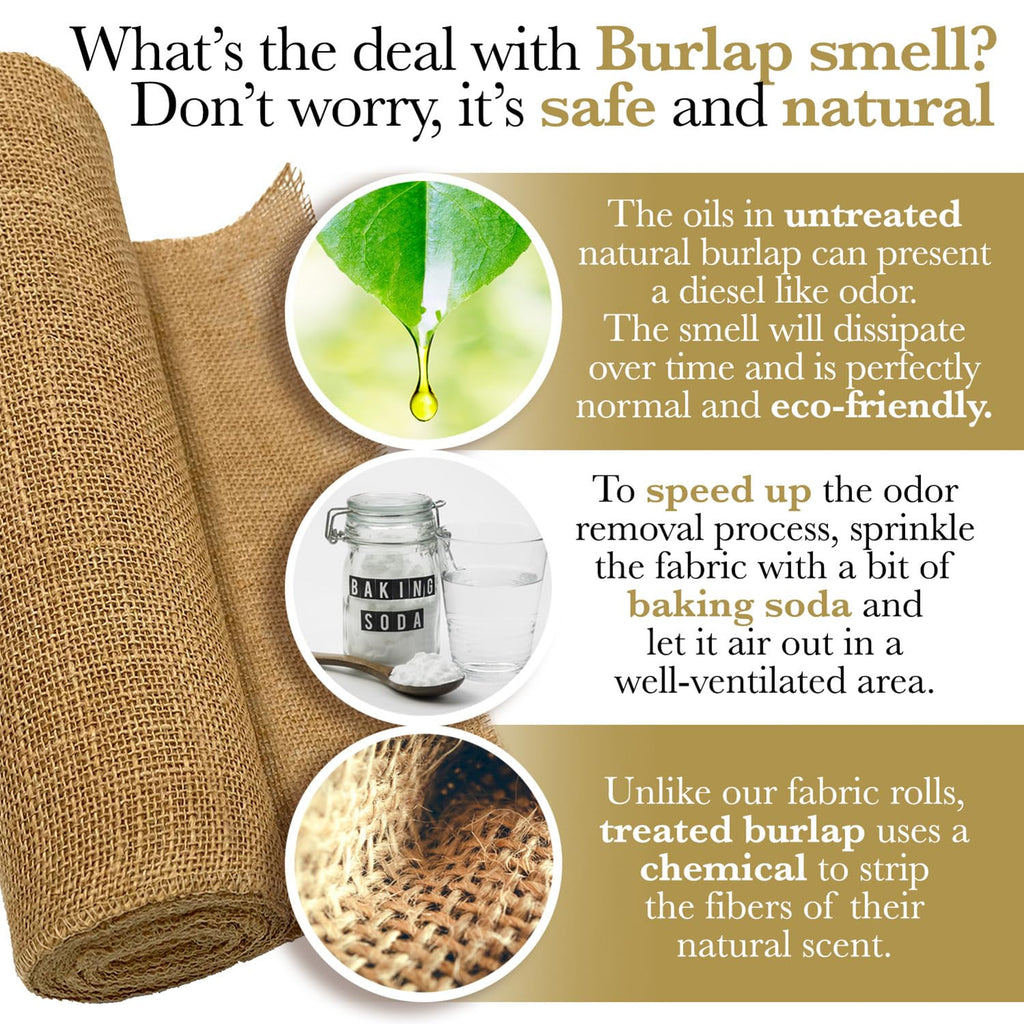 40 x 150 ft Multipurpose Gardening Burlap Fabric Roll