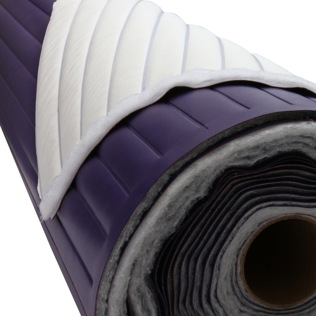 Pleated Purple 54" Wide 15 Yards Boat Auto