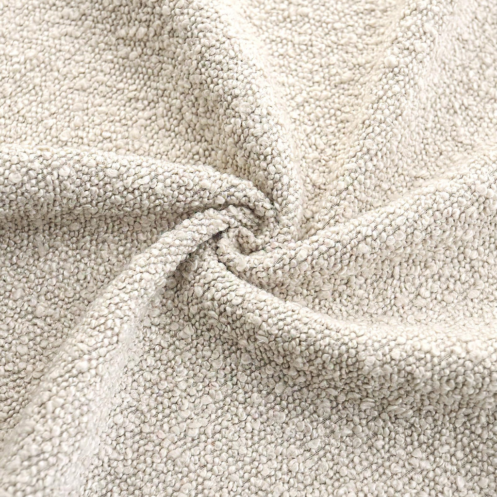 18x18 Boucle Throw Pillow Covers, 2-Pack, Beige