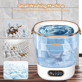 Portable Washing Machine, Folding 20L Mini Washer and Spin-Dryer,3 Cleaning Modes Small Compact Laundry Machine of