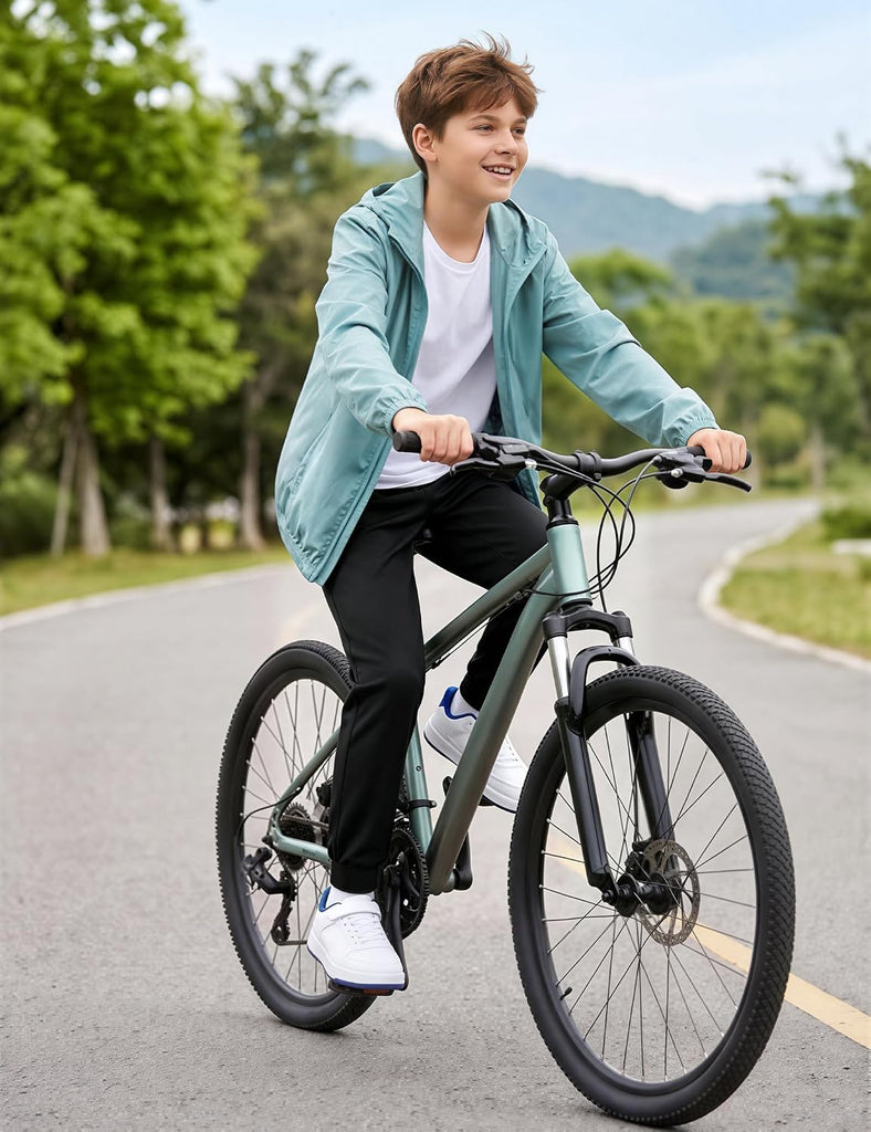 Boys Sweatpants Quick Dry Tapered Athletic Jogger Pants