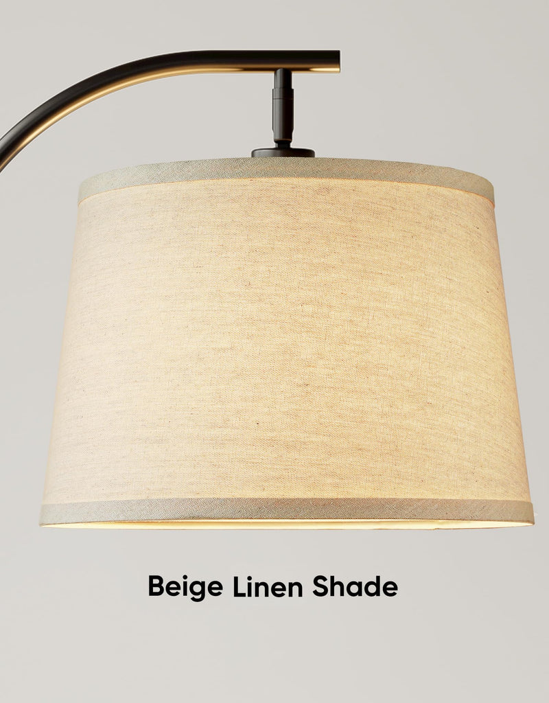 Dimmable Floor Lamp, 65" Tall Metal Standing Lamp with Bulb