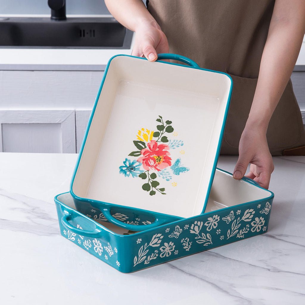 Casserole Dish 9x13 Baking Pan Casserole Dishes For Oven Baking Dish Ceramic Lasagna Pan Baking Dishes For Oven