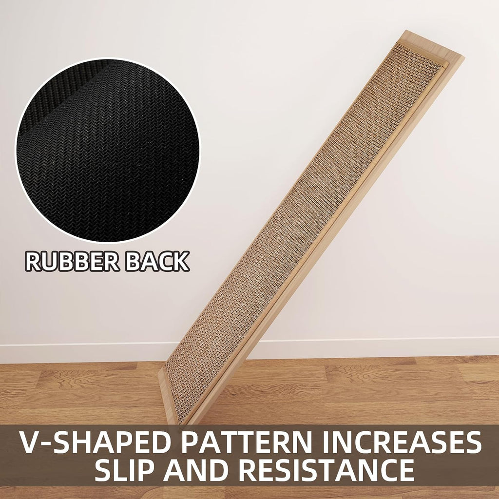 Kitchen Mat Set of 2 PCS, Cushioned Non Slip Rugs Floor, Absorbent Runner Comfort Standing Mats Washable (Brown