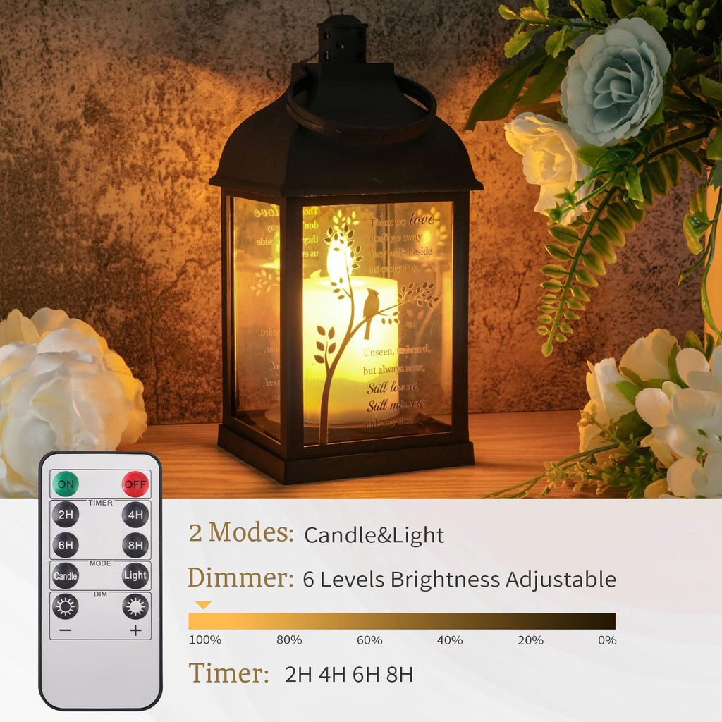 Memorial Lantern, Sympathy Gifts for Loss of Loved One/Mother/Father