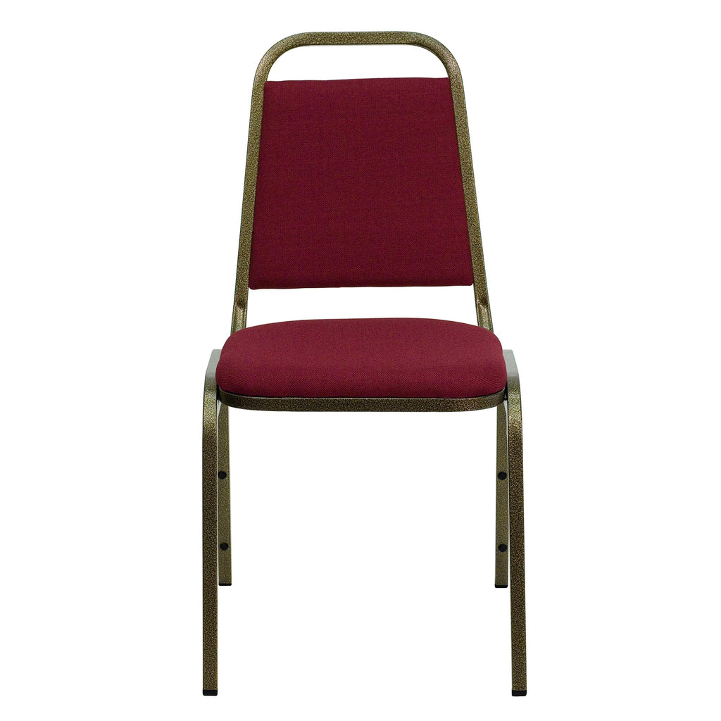 Hercules Fabric Banquet Chair, Burgundy, 4-Pack