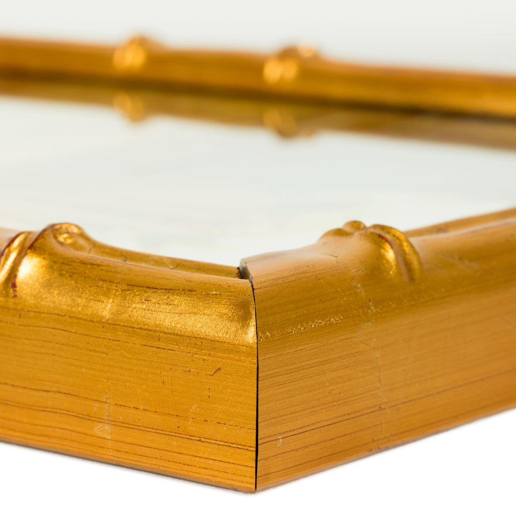 Frames 28x30 Vintage Gold Poster Frame, Faux Bamboo