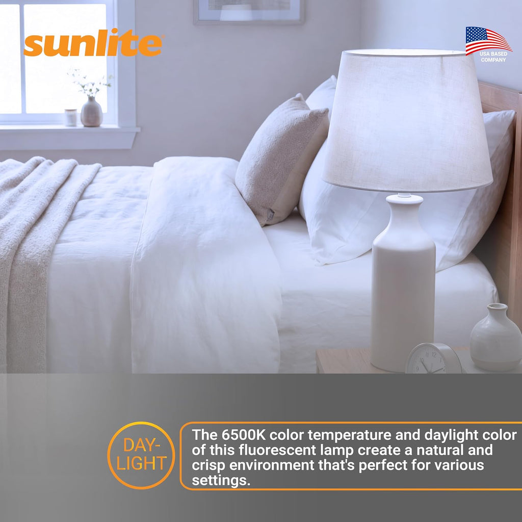Double Twin Tube Compact Fluorescent Lamp, PLD 2-Pin, 13 Watts, 660 Lumens, 6500K Daylight, 2-Pin