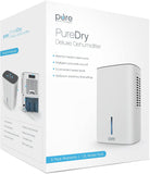 PureDry Deluxe Dehumidifier - Mid-Sized 1.5L Water Tank Eliminates 500ml/day in Excess Moisture from Closets