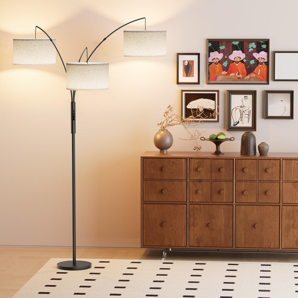 Upgraded 36W Floor Lamps - Super Bright Dimmable Tree Floor Lamp with Remote & Touch Control, Tall Lamp Corner