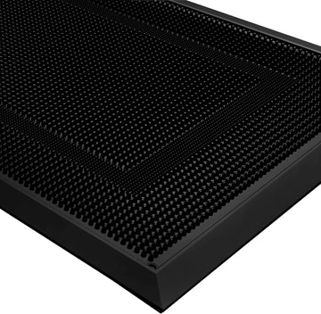 Front Door Mat Outside Entrance, 36" x 24" Heavy Duty Rubber Outdoor Mats Enlarged , Welcome Matt Outdoor, Dirt