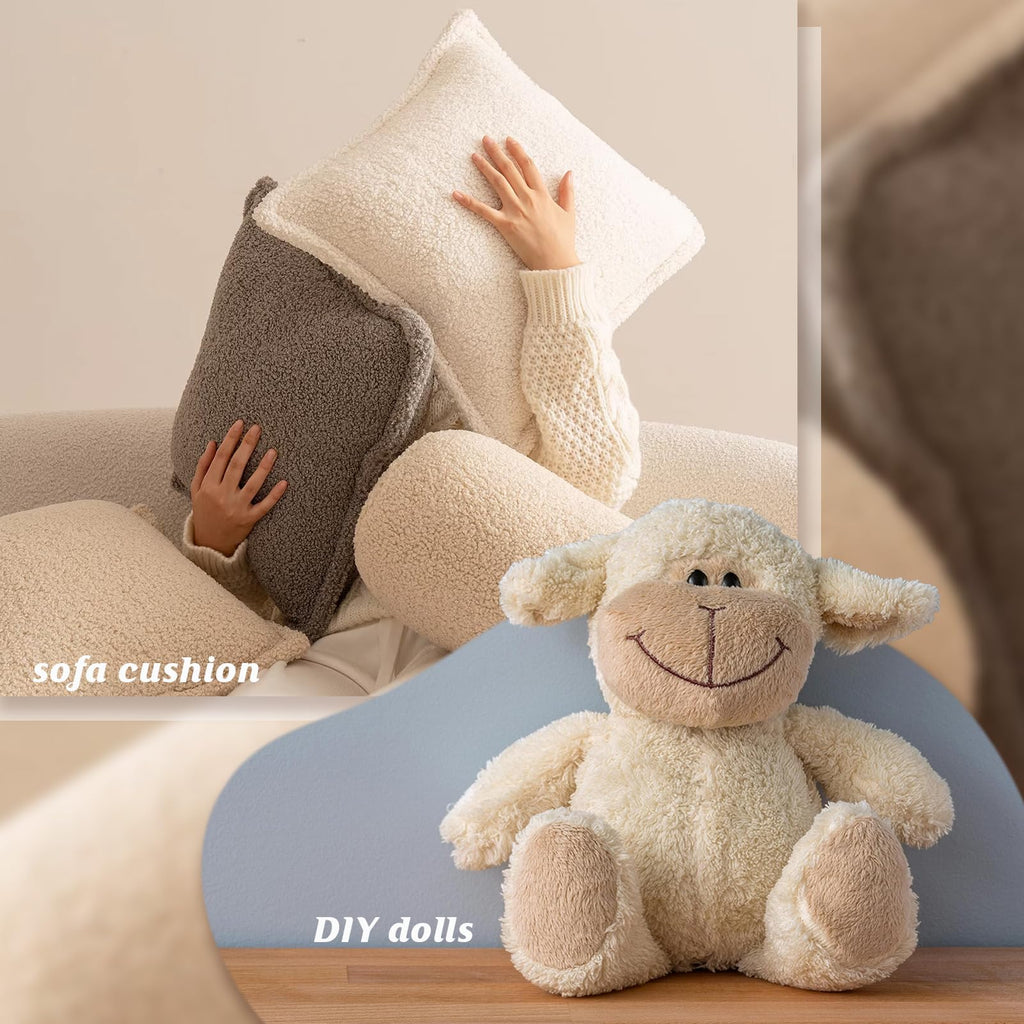 Polar Fleece Fabric by The Yard Soft & Warm Material for Blankets, Clothing, Crafts, Sofa Cushion & DIY Sewing - 63"