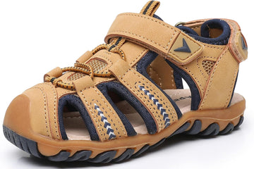 Kids Boys Girls Soft Sole Close Toe Sport Beach Water Sandals