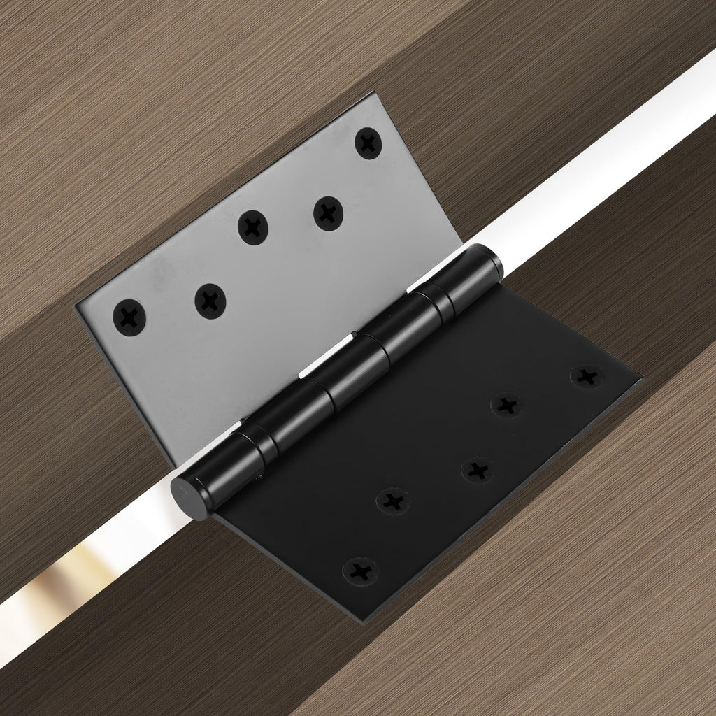 5 Inch Stainless Steel Door Hinges, Heavy Duty Commercial Door Hinges Ball Bearing Hinges for Exterior & Interior