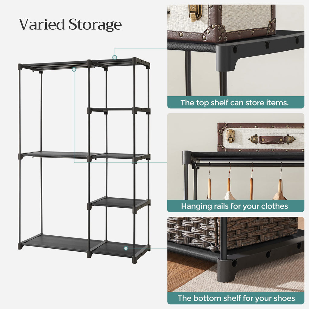 Portable Closet, Freestanding Closet Organizer, Clothes Rack