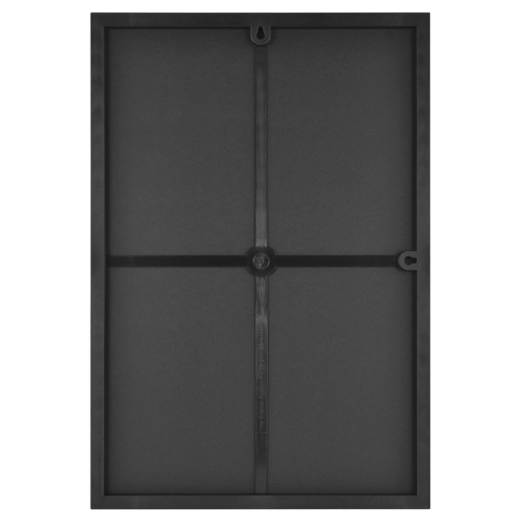 Format 13x19 Poster Frame Black Woodgrain, Vertical & Horizontal Wall Hanging Large Picture Frame for Photos, Posters