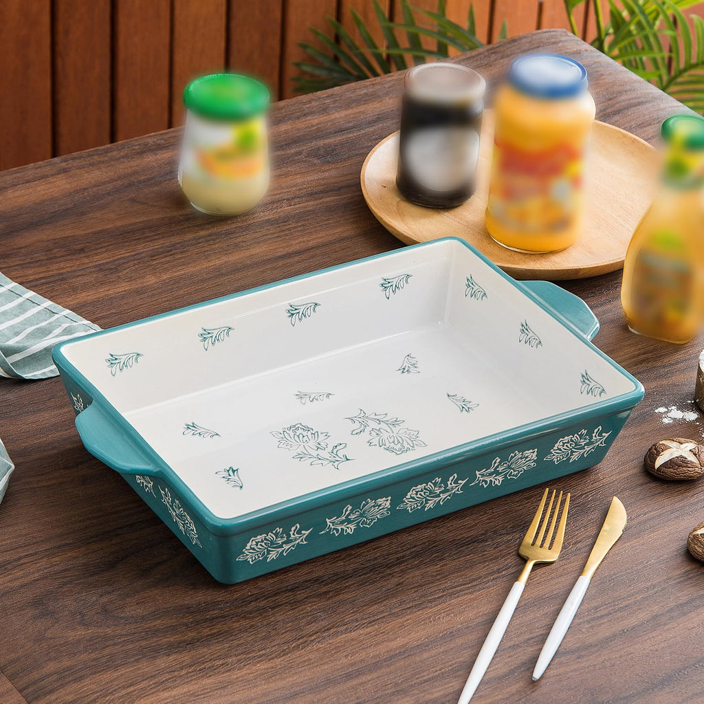 Baking Dish Ceramic Lasagna Pan Casserole Dish 3-Piece Bakeware Sets Baking Dishes Baking Set Baking Dish Set